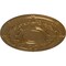 Ekena Millwork Dauphine Ceiling Medallion (Fits Canopies up to 13 1/4"), Hnd-Painted Pale Gold, 33 7/8"OD x 1 3/8"P CM33DAPAS - alternate 2